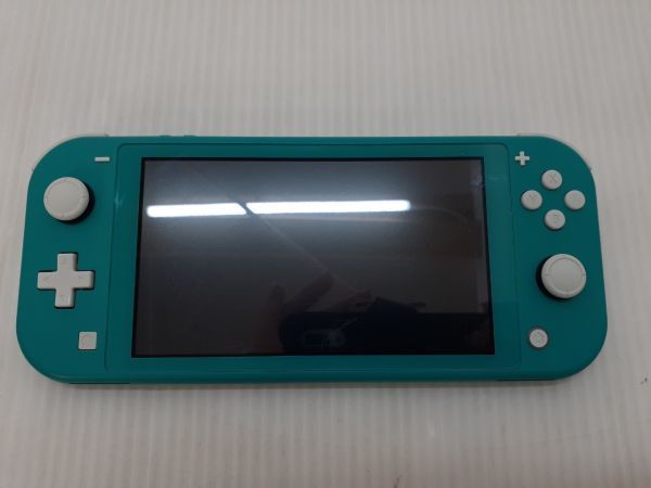 SZ720-0630-49 【現状品】 Nintendo Switch Lite ターコイズ 任天堂 スイッチ ライト 本体 ゲーム機 ジャンク_画像1