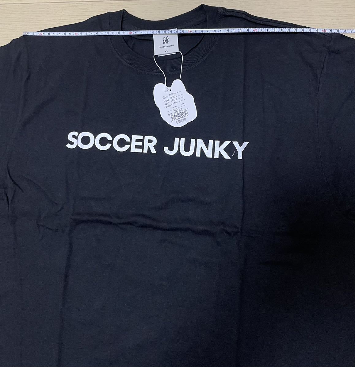 Soccer Junky/サッカージャンキー/半袖TEE BasicSJ+9(ブラック)/SJ20214/サイズXL_画像4