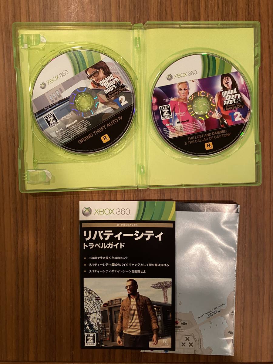 送料無料 Xbox360★グランド・セフト・オート IV 4 コンプリート・エディション★used☆GTA IV Complete edition☆import Japan JP