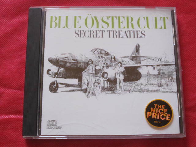 ■ブルー・オイスター・カルト（B.O.C.）/　SECRET　TREATIE　　/　US盤CD　_画像1