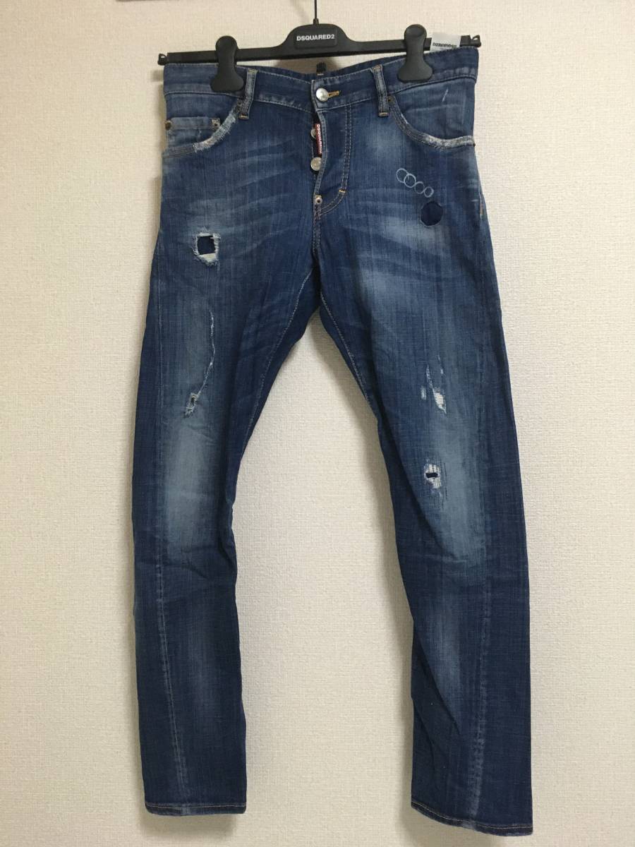 Dsquared2 ディースクエアード デニム ジーンズ 44 ブルー