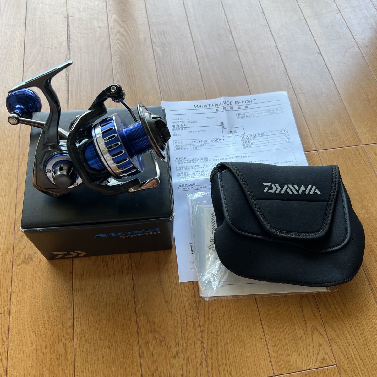 送料0円】 15ソルティガ 4000 完全オーバーホール後 未使用