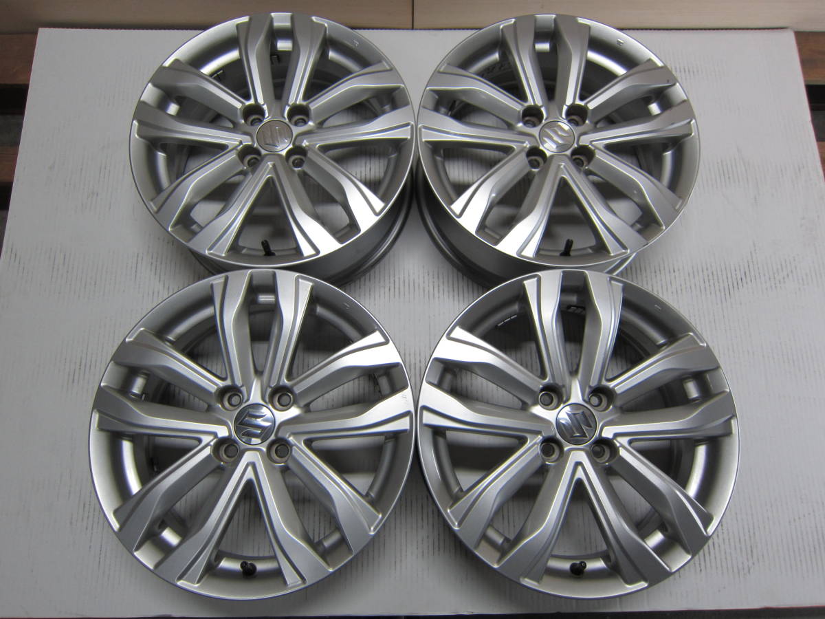 ☆スズキ 純正アルミホイール 16インチ 6J INSET45 ハブ径54mm PCD100