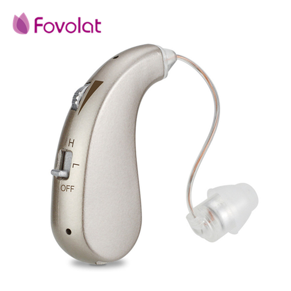 新品 オーディオフォン 充電式 ミニ補聴器補聴器 PLUG US 補聴器充電式