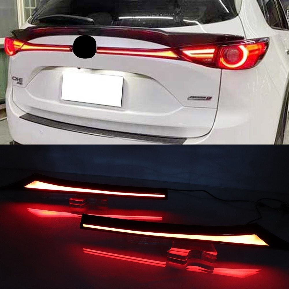 シーケンシャルウインカー ブレーキ テール マツダ CX5 ライト レンズ LED リア トランク CX-5の画像6