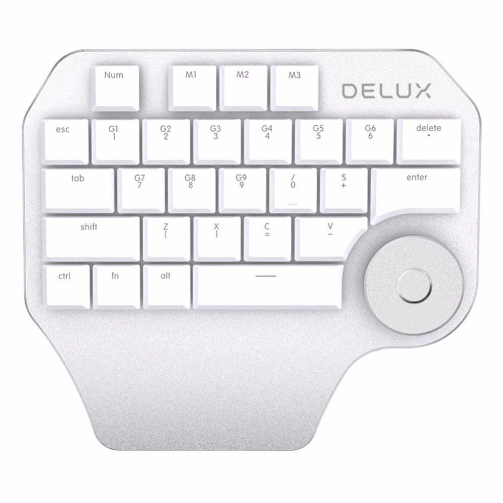 DELUX T11 Designer 最新! 左手用＆右手用 キーパッド マクロ ダイヤル SurfaceDialより高性能_画像5