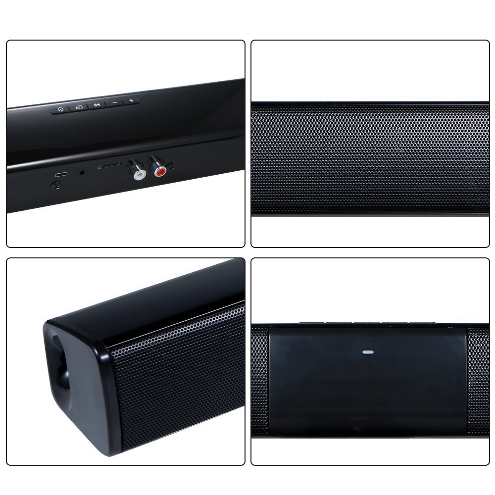 高級ワイヤレス bluetooth 4.0 サウンドバースピーカーテレビホームシアター 3D soundbars 低音テレビサブウ_画像4