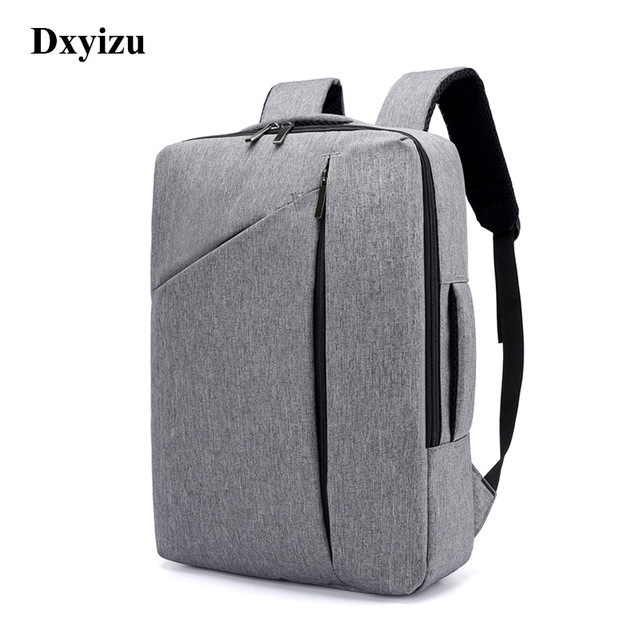 DXYIZU人デザイナーバックパック男性大容量バックバッグ男ファッションビジネス旅行男性ラップトップバックパック15.6インチ