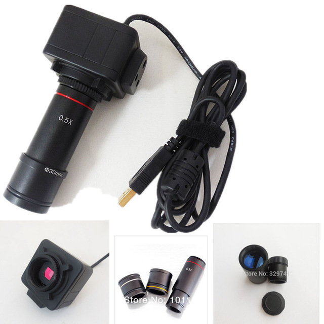 5MP. eye stereo microscope electron I piece USB video CMOS camera photographing for industry for I piece camera research experiment 