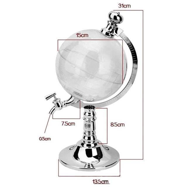  wine dispenser globe type wine beer single canister pump bar kitchen tool 