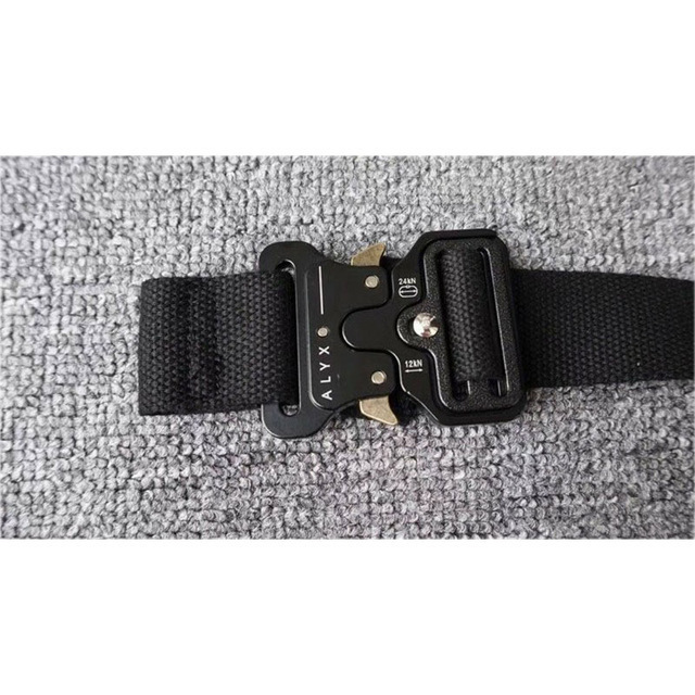 ALYX belt 128 centimeter jet Coaster metal button can 