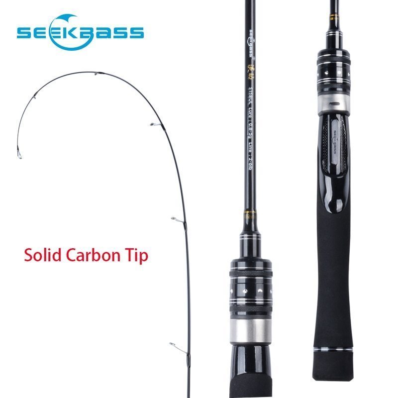 SeekBass 柔軟 ul スピニングロッド 1.58m1.8m 0.8-5 グラムルア_画像1