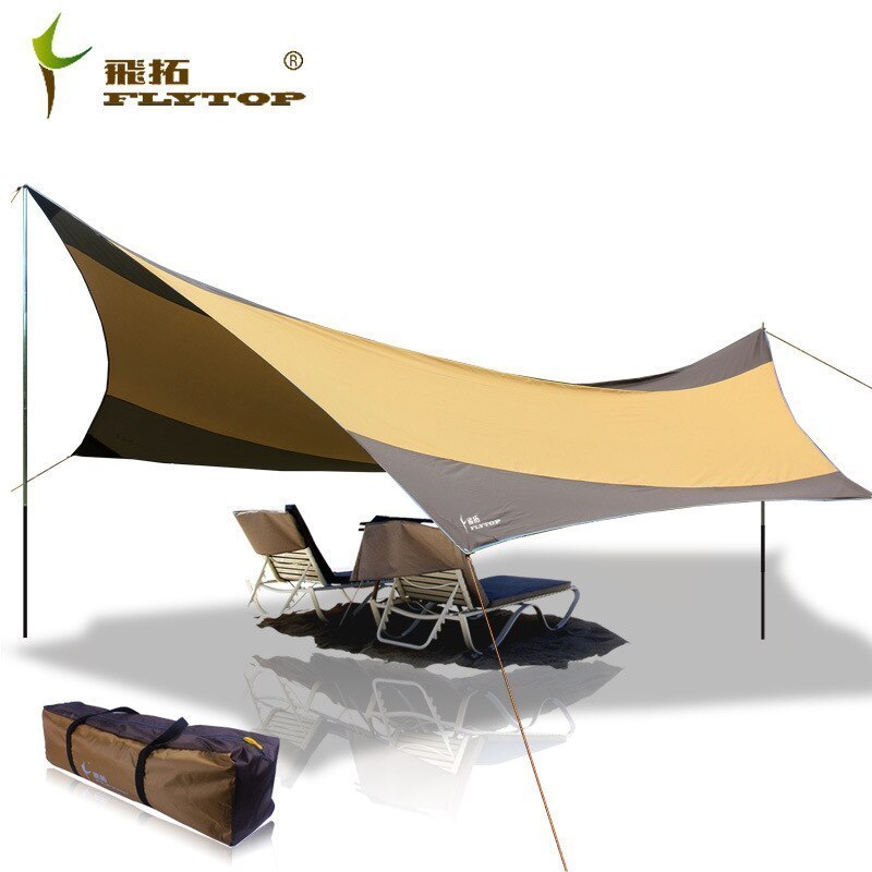5.5 × 5.6 M 太陽シェルター オーニング 屋外 ピクニック キャンプ 防水 タープ ビーチテント