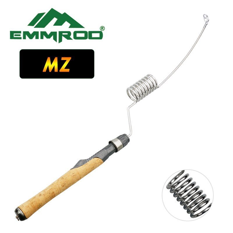 釣り バネ竿 エムロッド コルクグリップ EMMROD ポータブルスピニングロッド MZ-8C