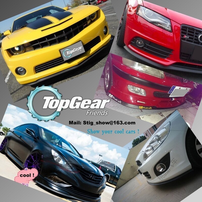 バンパーリップ偏向器アルファロメオ 159 用 AR 2005 ～ 2019 フロントスポイラー TOPGEAR ため友人車のチューニング /ボディキット/ストリ_画像6