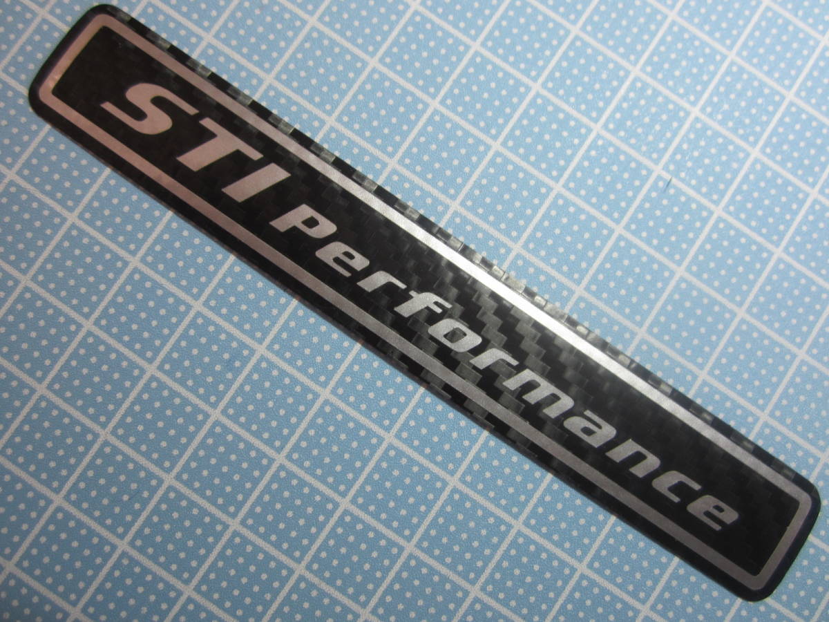 最大50%オフ! STI performance エンブレム ienomat.com.br