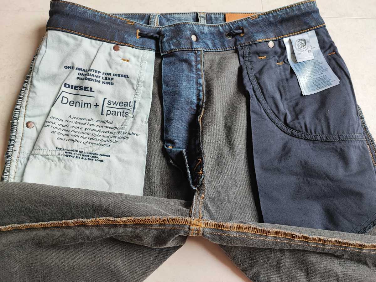 極美品 W28 新作 DIESEL ディーゼル デニム パッチワーク 極美品 W28 新作 DIESEL ディーゼル デニム パッチワーク