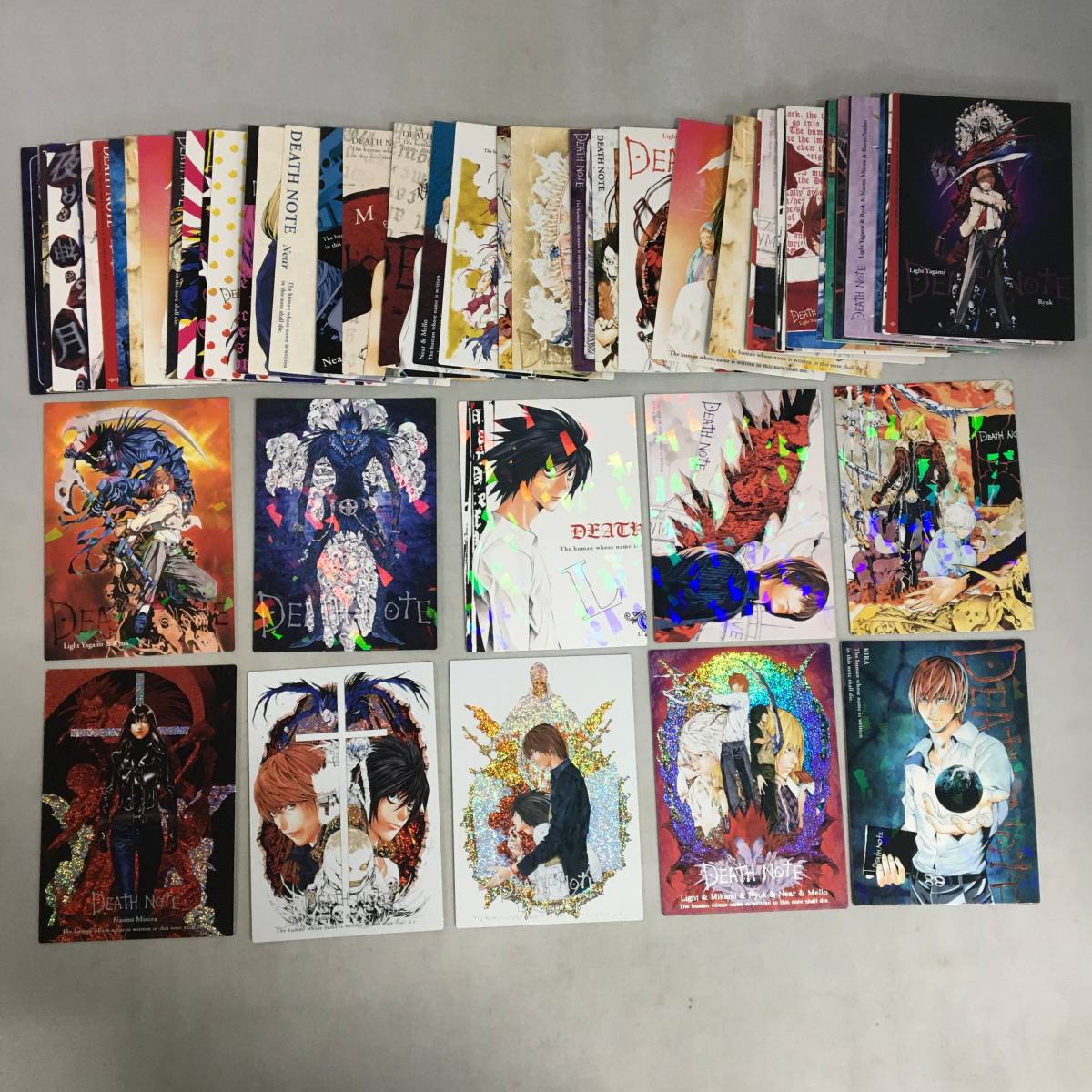 Yahoo!オークション - DEATH NOTE デスノート カード まとめ 58 Yahoo!オークション - DEATH NOTE デスノート カード まとめ 58