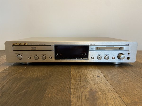 動作品 marantz CD/MDコンビネーションデッキ CM6001 CDプレーヤー MD