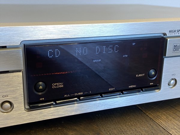 動作品 marantz CD/MDコンビネーションデッキ CM6001 CDプレーヤー MD