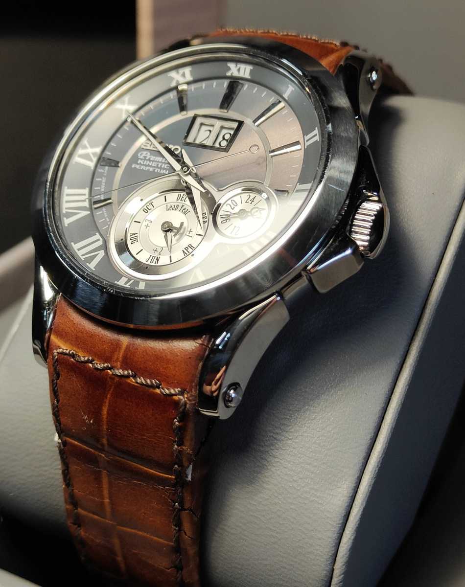 売って買う 即購入可 セイコー SEIKO プルミエ キネティック 自動巻