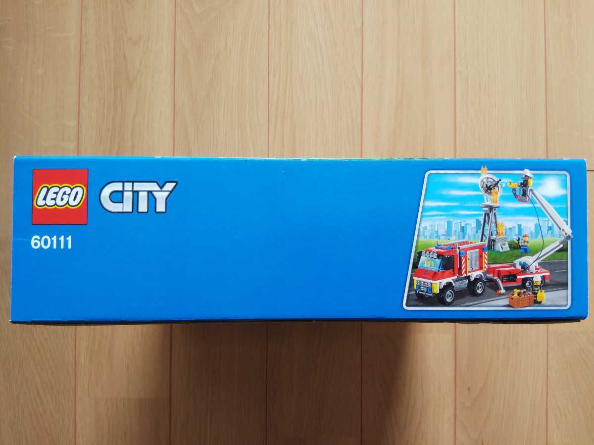 LEGO 60111 屈折はしご車 国内正規流通品 レゴ シティ 街シリーズ シュノーケル車 スノーケル車 消防車 ファイヤートラック_画像3
