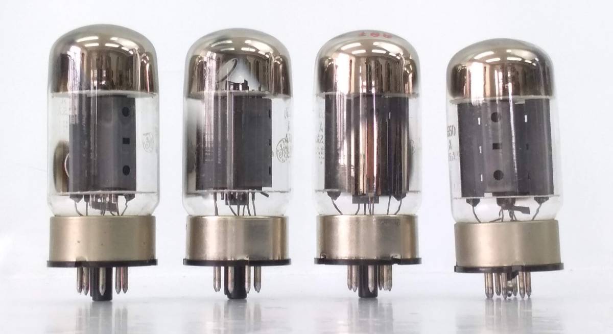 ○General Electric 真空管アンプ 4個○6550A○ゼネラル