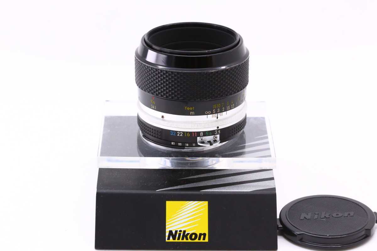 ★極上品★ ニコン Nikon MICRO-NIKKOR-P AUTO 55mm F3.5 AI改 #5954_画像8
