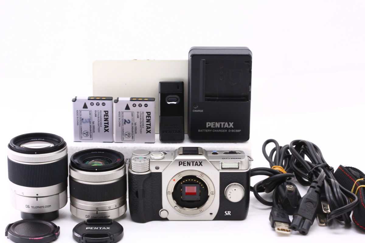 ☆特上良品☆ ペンタックス PENTAX Q10 ダブルレンズキット + 02 SMC