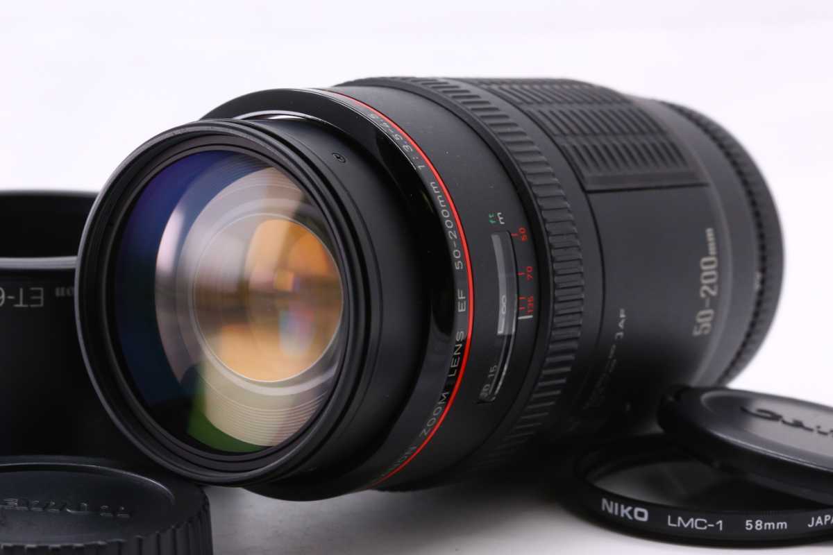☆希少極上品☆ Canon キャノン EF 50-200mm F3.5-4.5 L 中望遠ズーム