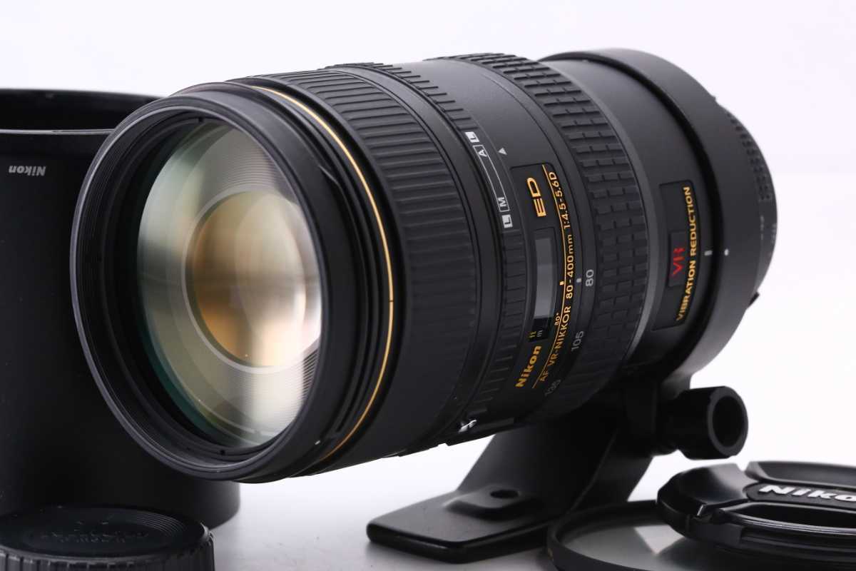 極美品 AF VR-NIKKOR 80-400mm 1:4.5-5.6D 最高品質の 51.0%OFF