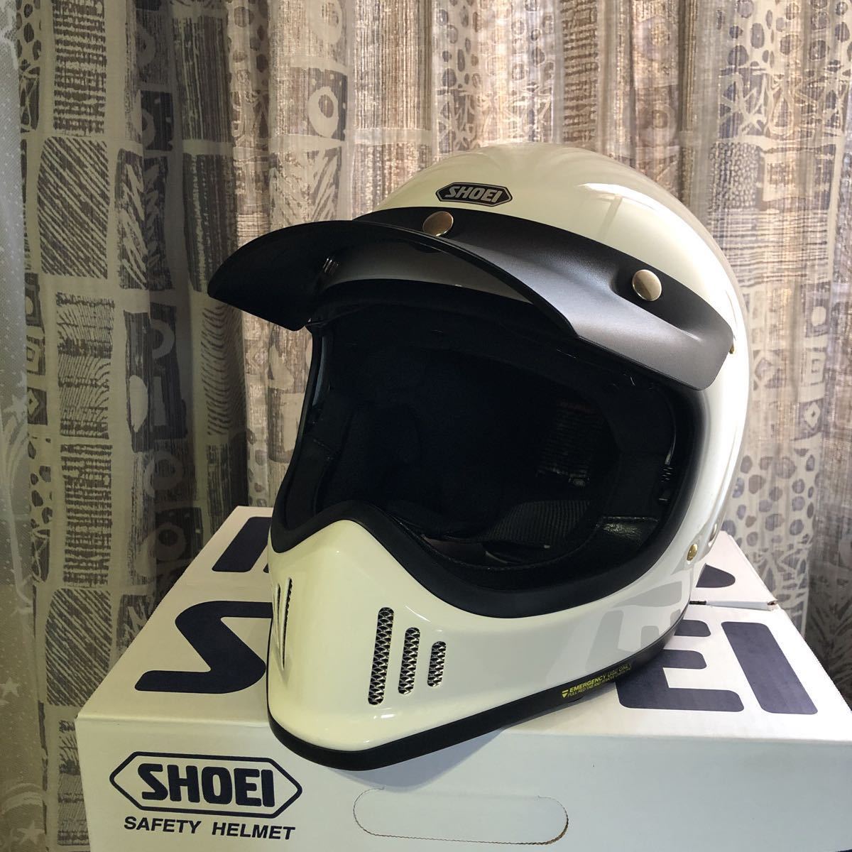 SHOEI EX-ZERO オフホワイト L 59cm