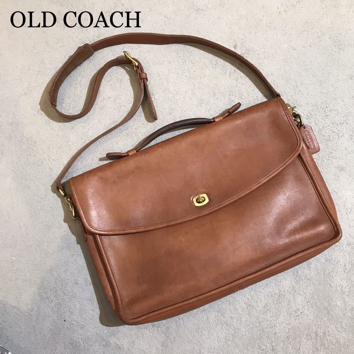 希少／美品】COACH ビジネスバッグ オールレザー ヴィンテージ 7307