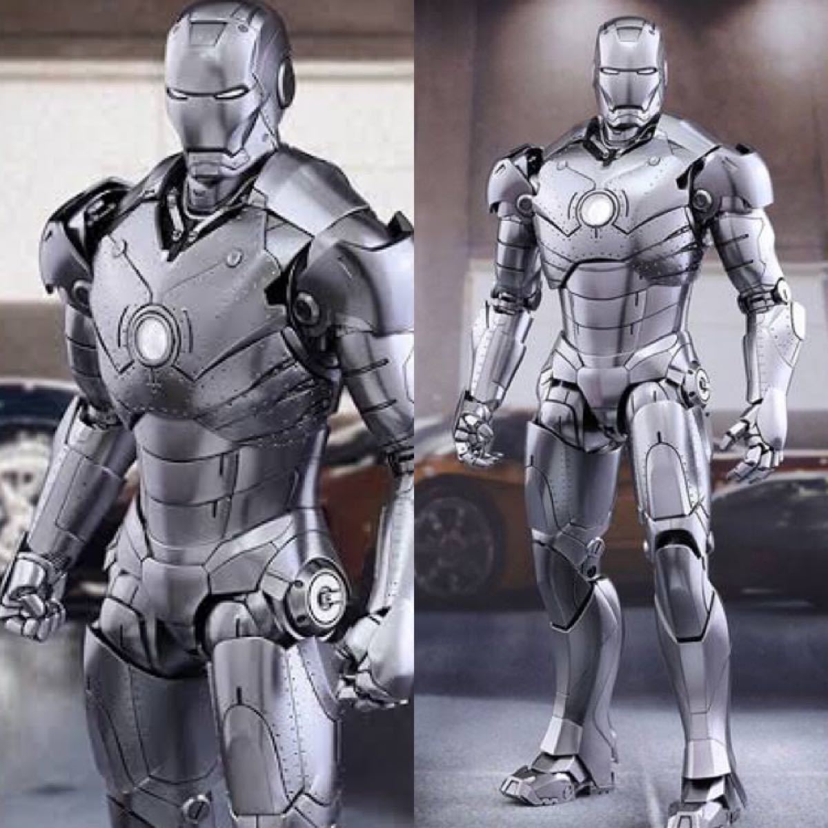 Hot toys ホットトイズ　ダイキャスト アイアンマン フィギュア　マーク2・マーク3・パトリオット　3点セット　中古美品