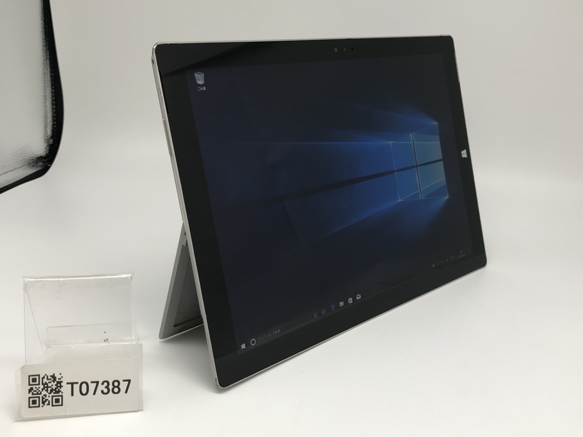 □1円/Microsoft Surface Pro3/Core i5 4300U 2.50GHz/256GB/8GB/12インチ/Windows10 Pro/大容量メモリ/高解像度/AC欠品_画像1