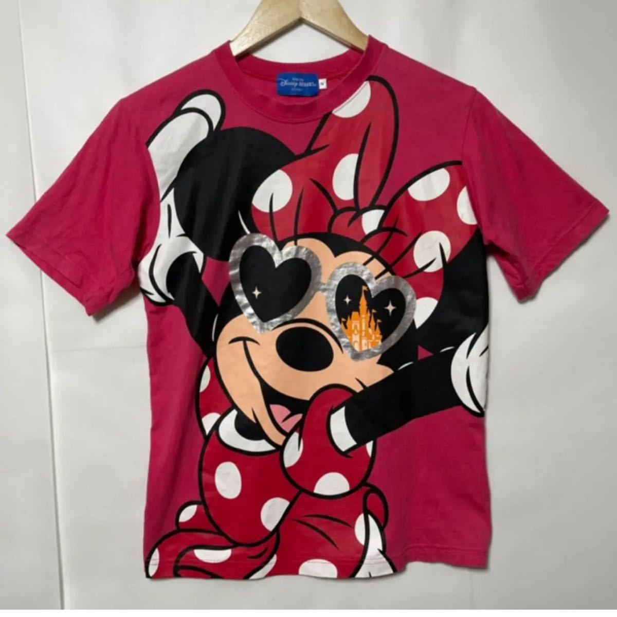 ディズニー ミニー Tシャツ ビッグミニープリント ☆P182