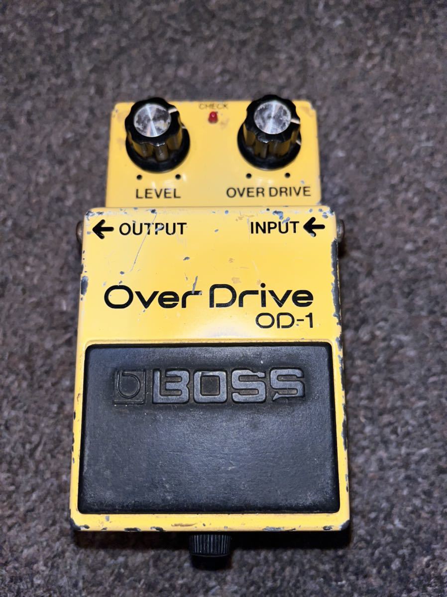 BOSS OD-1 over drive オーバードライブ OD-1 Roland ボス ローランド エフェクター