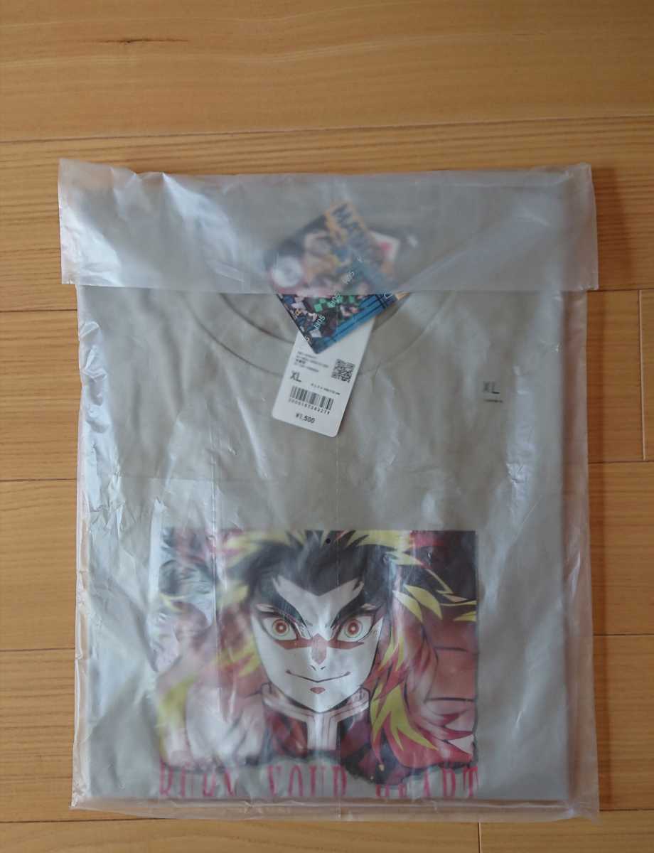 ラスト1着! XL 新品未開封 鬼滅の刃 煉獄杏寿郎 ユニクロ コラボ MANGA UT Tシャツ 送料無料！ 