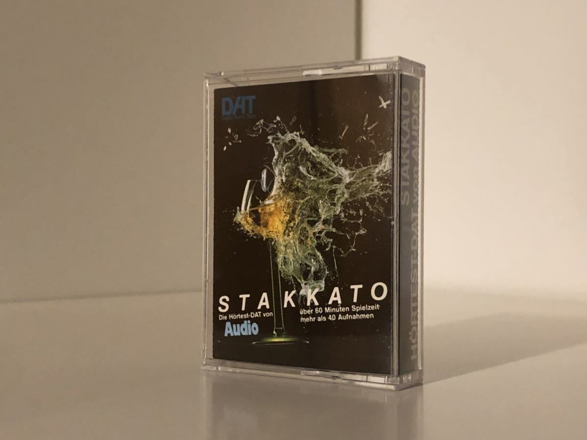 《送料無料》DATテストテープ STAKKATO DAT ミュージックテープ 日本オーディオ協会_画像1