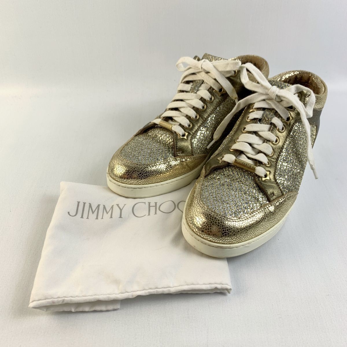 お買い得モデル 38 ジミー・チュー CHOO JIMMY 24.0 保存袋付き/WA161