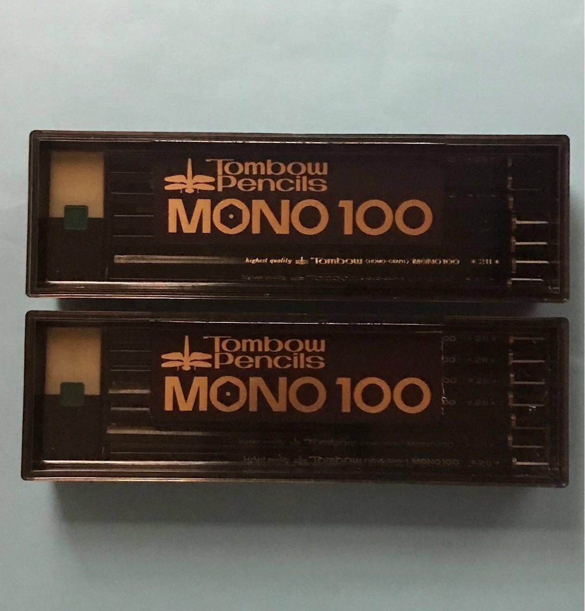 トンボ鉛筆 MONO-100 2H 2ダース 消しゴム付き 昭和レトロ｜Yahoo