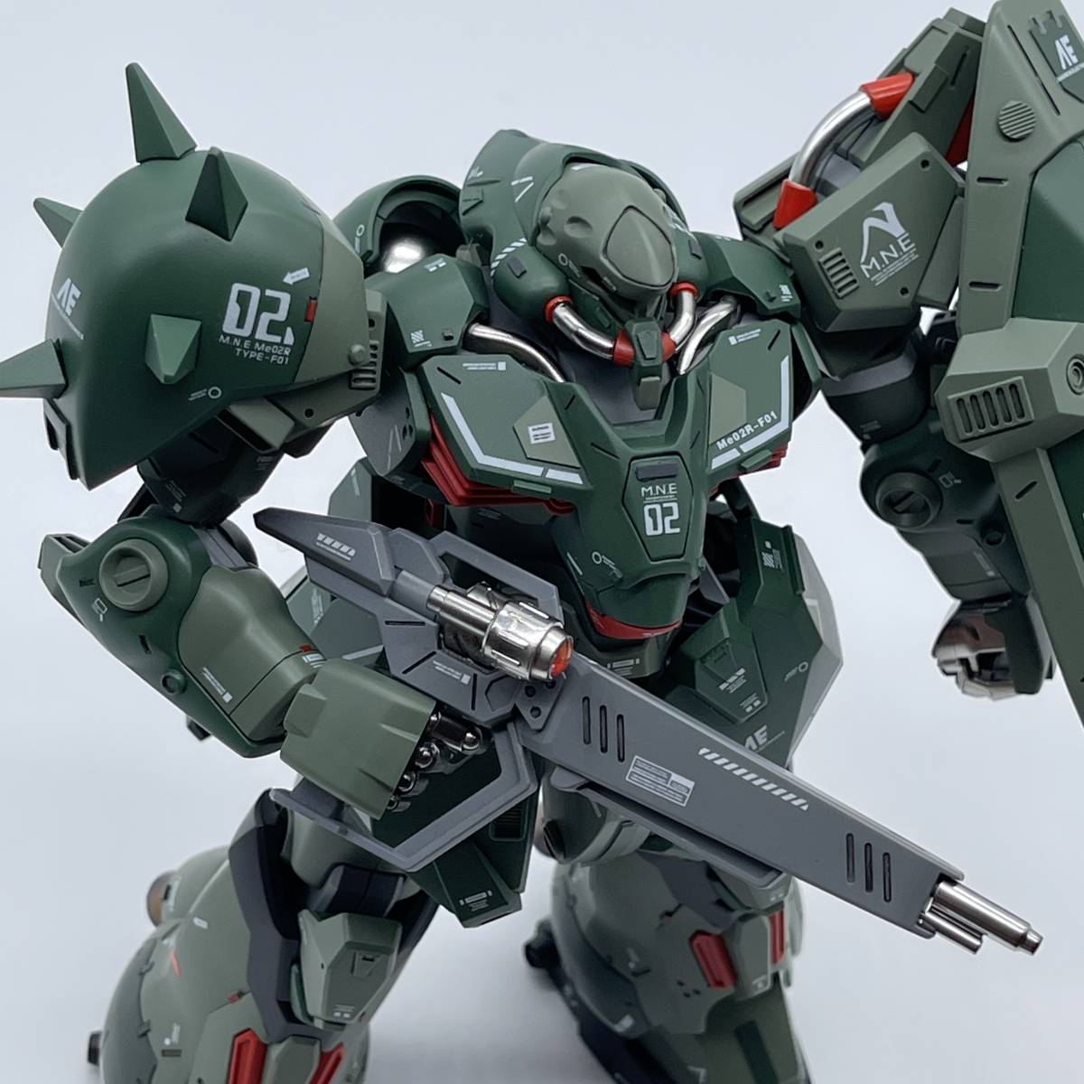 Yahoo!オークション - 1/144 HGUC メッサーF01型 【塗装済み Yahoo!オークション - 1/144 HGUC メッサーF01型 【塗装済み