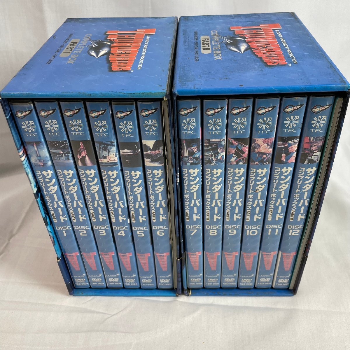 ◇ジャンク品 サンダーバード コンプリートBOX DVDセット 1~12