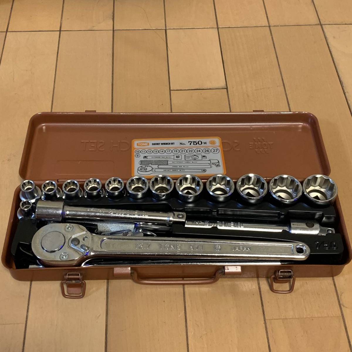 状態良好 TONE トネ SOCKET WRENCH SET ソケットレンチセット No 状態良好 TONE トネ SOCKET WRENCH SET ソケットレンチセット No