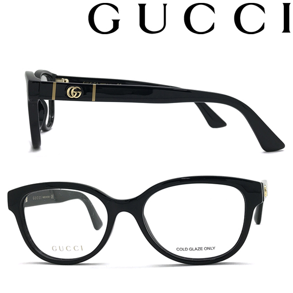 新品本物 GUCCI GUC-GG-1115O-001 眼鏡 ブラック グッチ ブランド