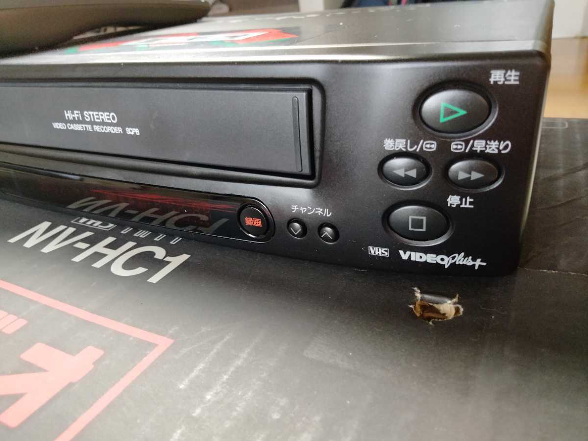 極上美品 Panasonic パナソニック VHS Hi-Fi ビデオ NV-HC1 極上美品 Panasonic パナソニック VHS Hi-Fi ビデオ NV-HC1