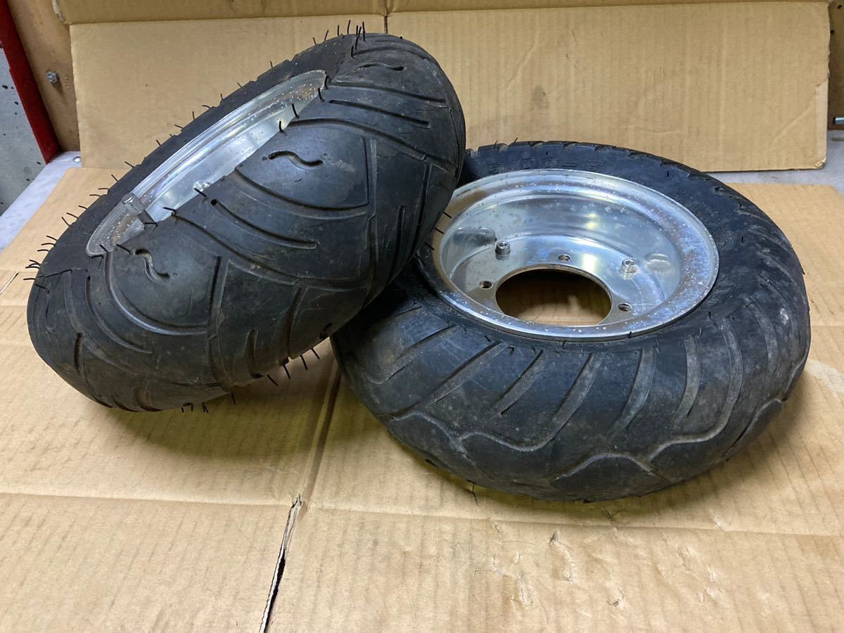 モンキー 6インチ ホイール タイヤ スイングアーム セット