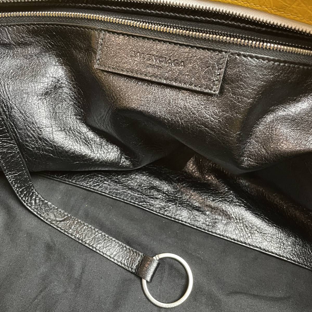 BALENCIAGA 2WAY トートバッグ バレンシアガ イエロー bakemartgourmet.com
