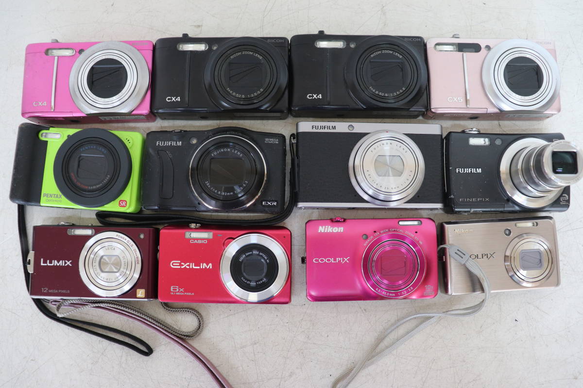 Y08/515 Panasonic nikon RICOH PENTAX CASIO FUJIFILM コンパクト