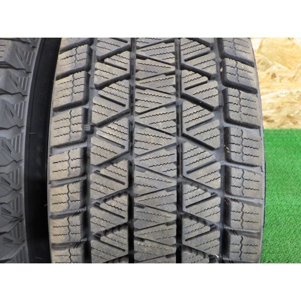 ブリヂストン BLIZZAK DM-V3 215/70R16 100Q 日本製 2本／2019年製9分山スタッドレスタイヤ／中古 特筆すべき損傷なし／本州四国九州4500円_画像3